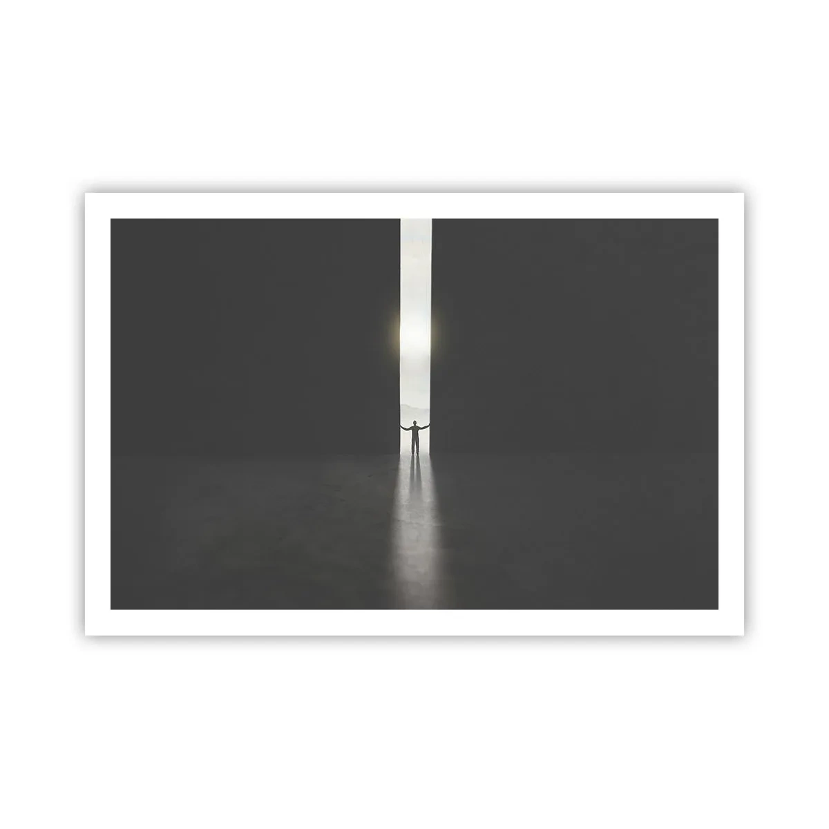 Plakát - Krok ke světlé budoucnosti - 91x61 cm