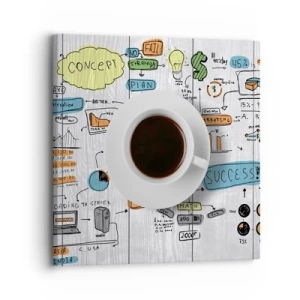 Obraz na plátně - Čas na přestávku - 30x30 cm