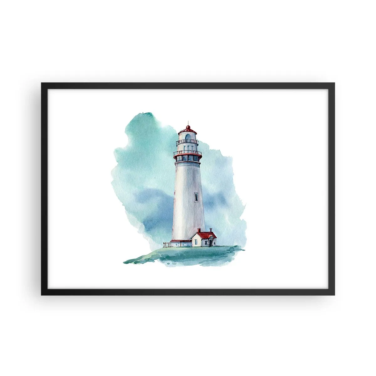 Plakát v černém rámu - Něžná sestra blankytu - 70x50 cm