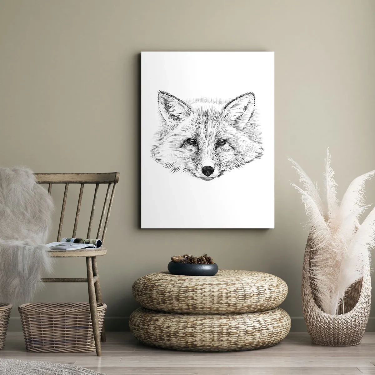 Obraz na plátně - Mohou tyto oči lhát? - 55x100 cm