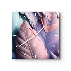 Nástěnné hodiny - Ptačí styl - 40x40 cm