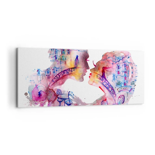 Obraz na plátně - Tajemný most vzdychání - 100x40 cm