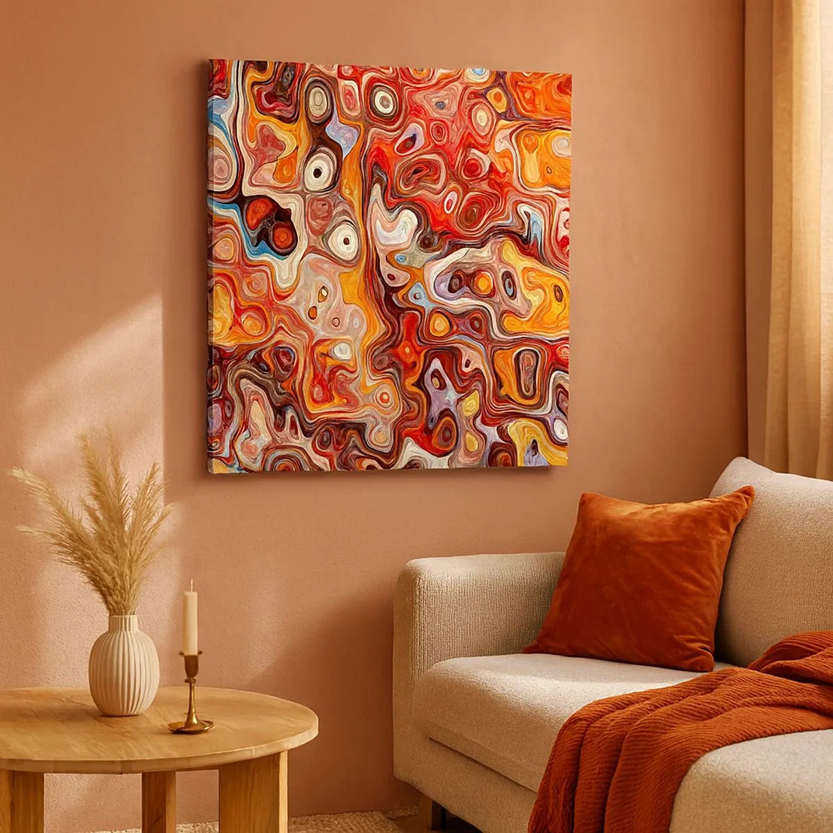 Obraz na plátně - Kdyby se ořechy rozpouštěly v medu - 30x30 cm