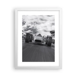 Plakát v bílém rámu - Tohle je síla! - 30x40 cm