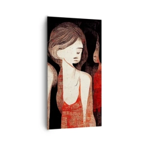 Obraz na plátně - Madony z temnoty - 65x120 cm