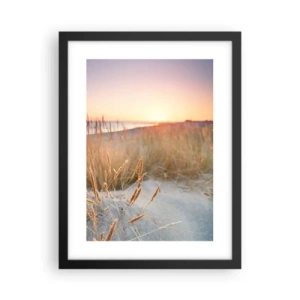 Plakát v černém rámu - Baltská ukolébavka - 30x40 cm