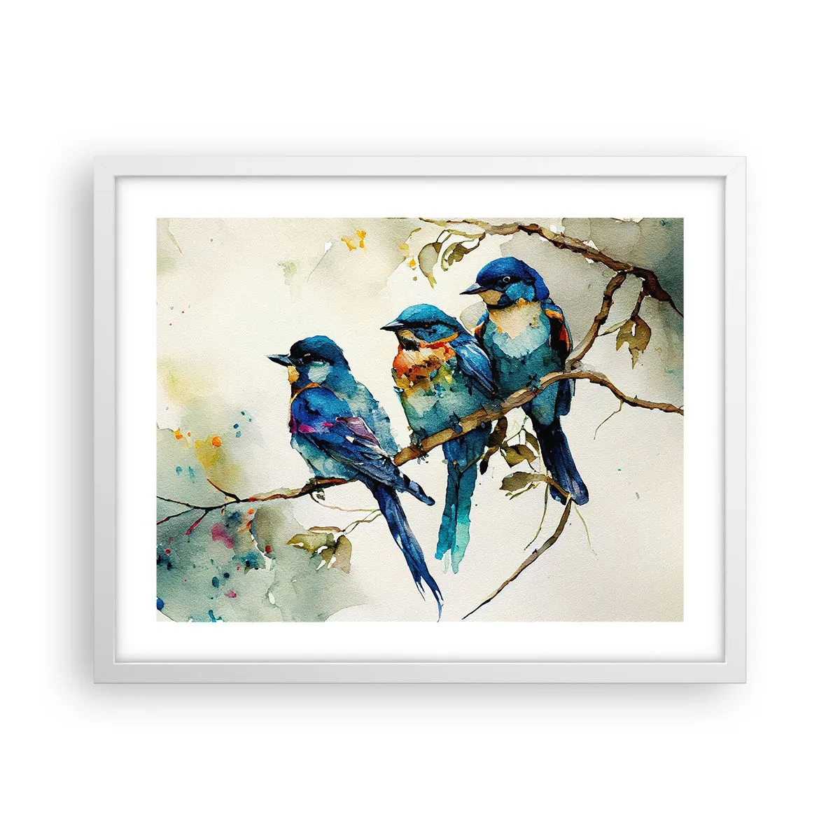 Plakát v bílém rámu - Urazil se? - 50x40 cm