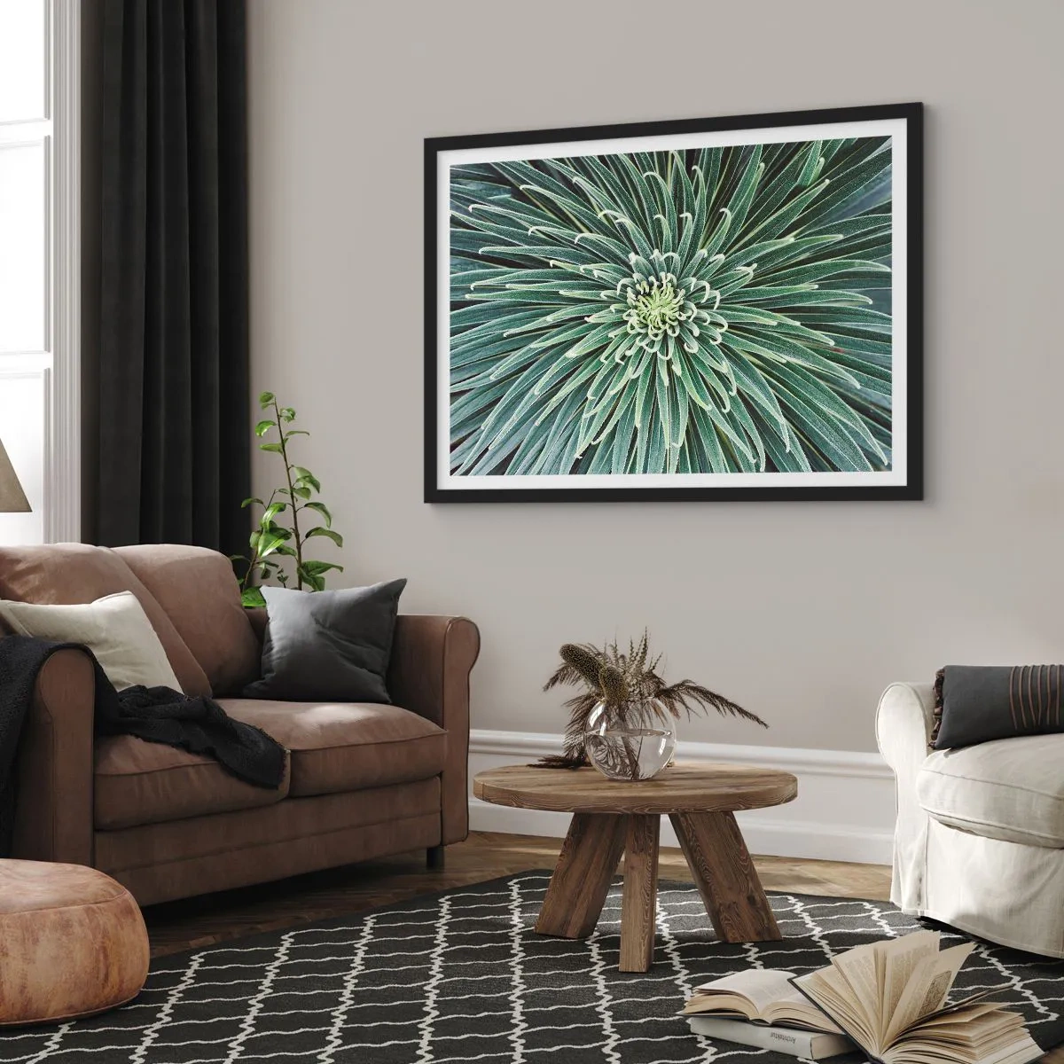Plakát v černém rámu - Zrození hvězdy - 70x50 cm