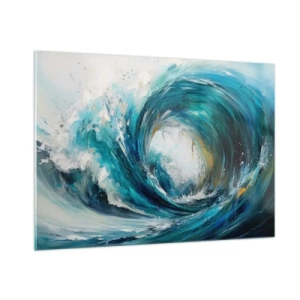 Obraz na skle - Mořský portál - 100x70 cm