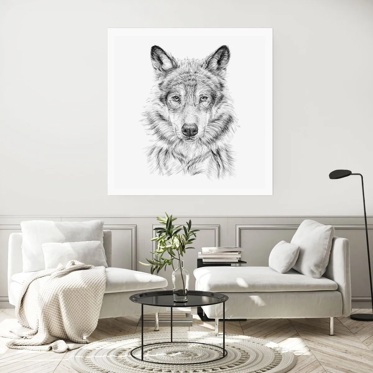 Plakát - Rozený vůdce - 60x60 cm