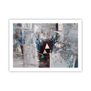 Plakát - Přednostní pořadí trojúhelníků - 70x50 cm