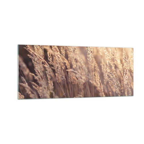 Obraz na skle - Připraveni přivítat podzim - 100x40 cm