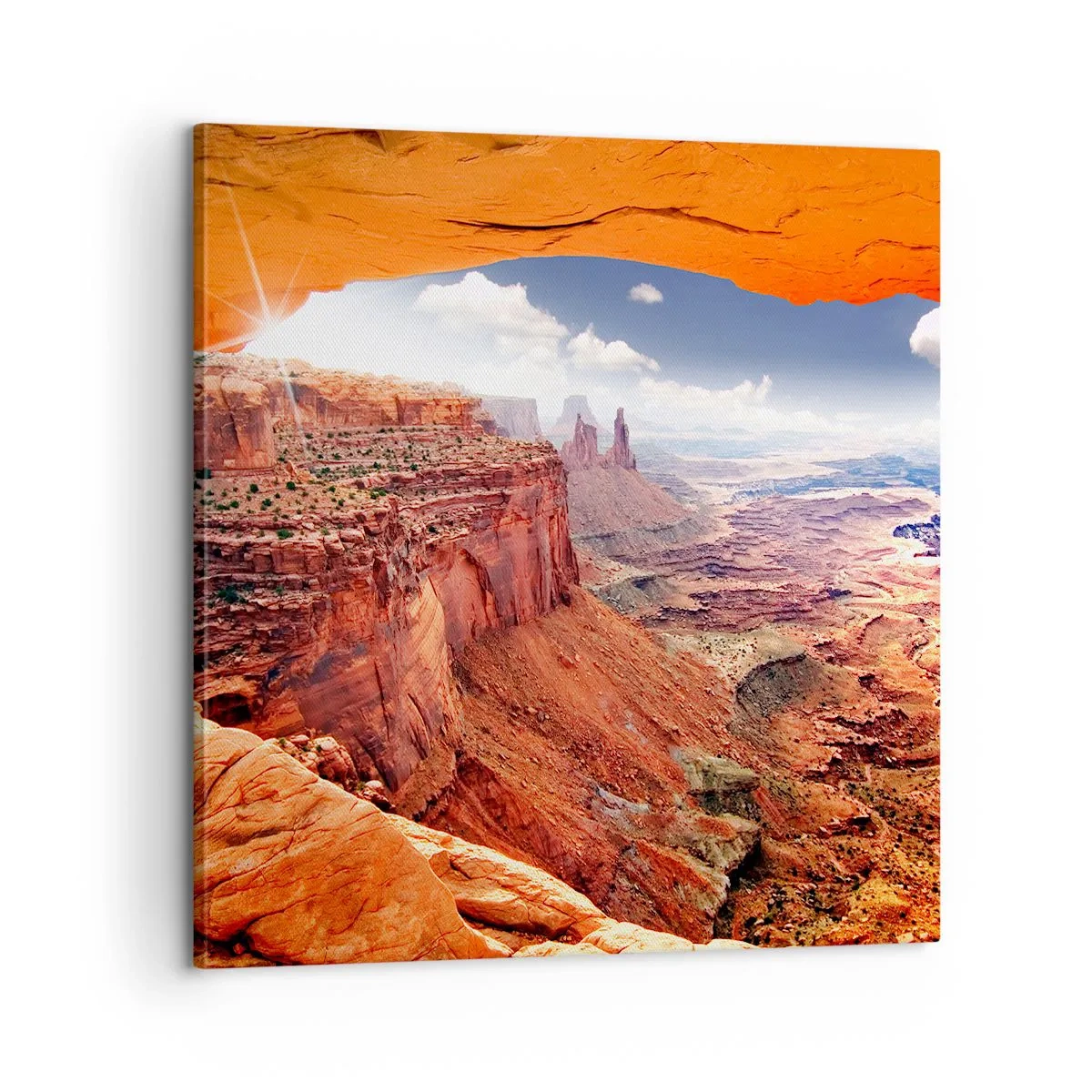 Obraz na plátně - Vytesané samotnou přírodou - 60x60 cm