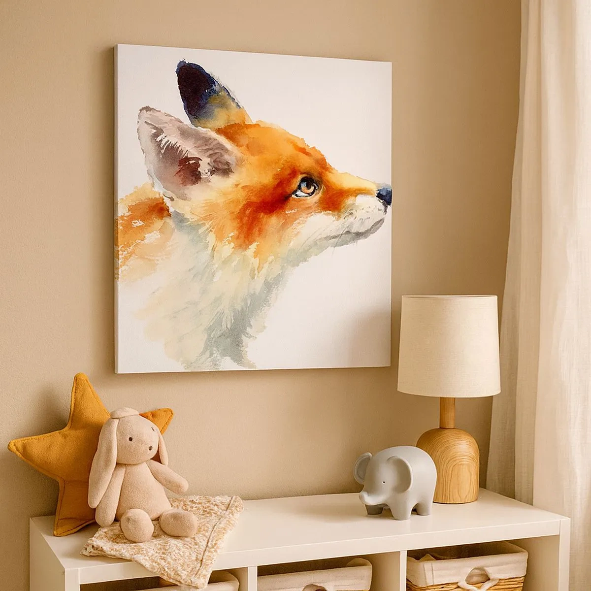 Obraz na plátně - Opatrnosti není nikdy dost - 30x30 cm