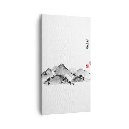 Obraz na plátně - Za hranicí vzdálenosti - 55x100 cm