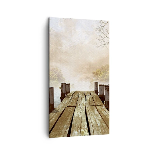 Obraz na plátně - Jemný smutek podzimu - 45x80 cm