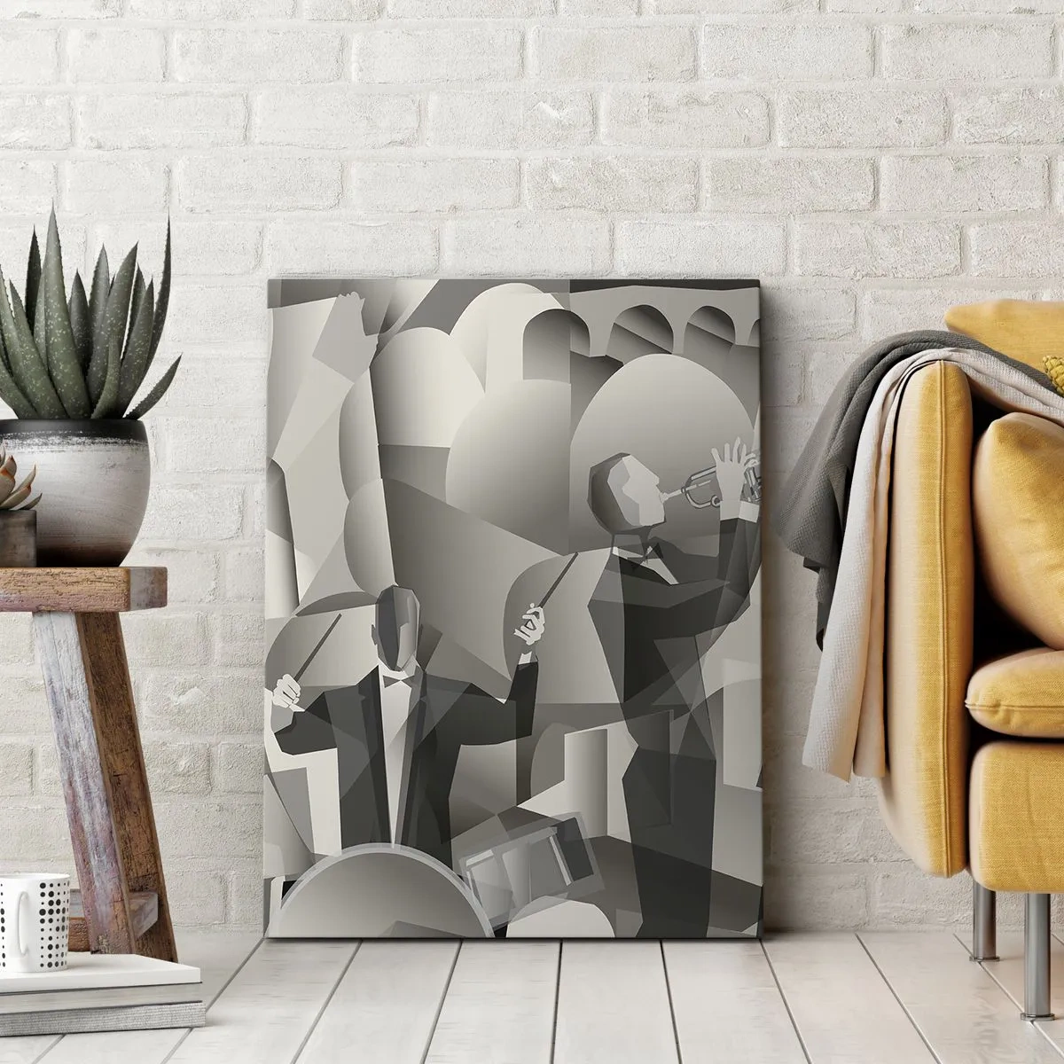 Obraz na plátně - V prostoru zvuků - 50x70 cm
