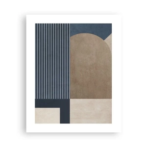 Plakát - Kompozice jednoduchosti a kulatosti - 40x50 cm