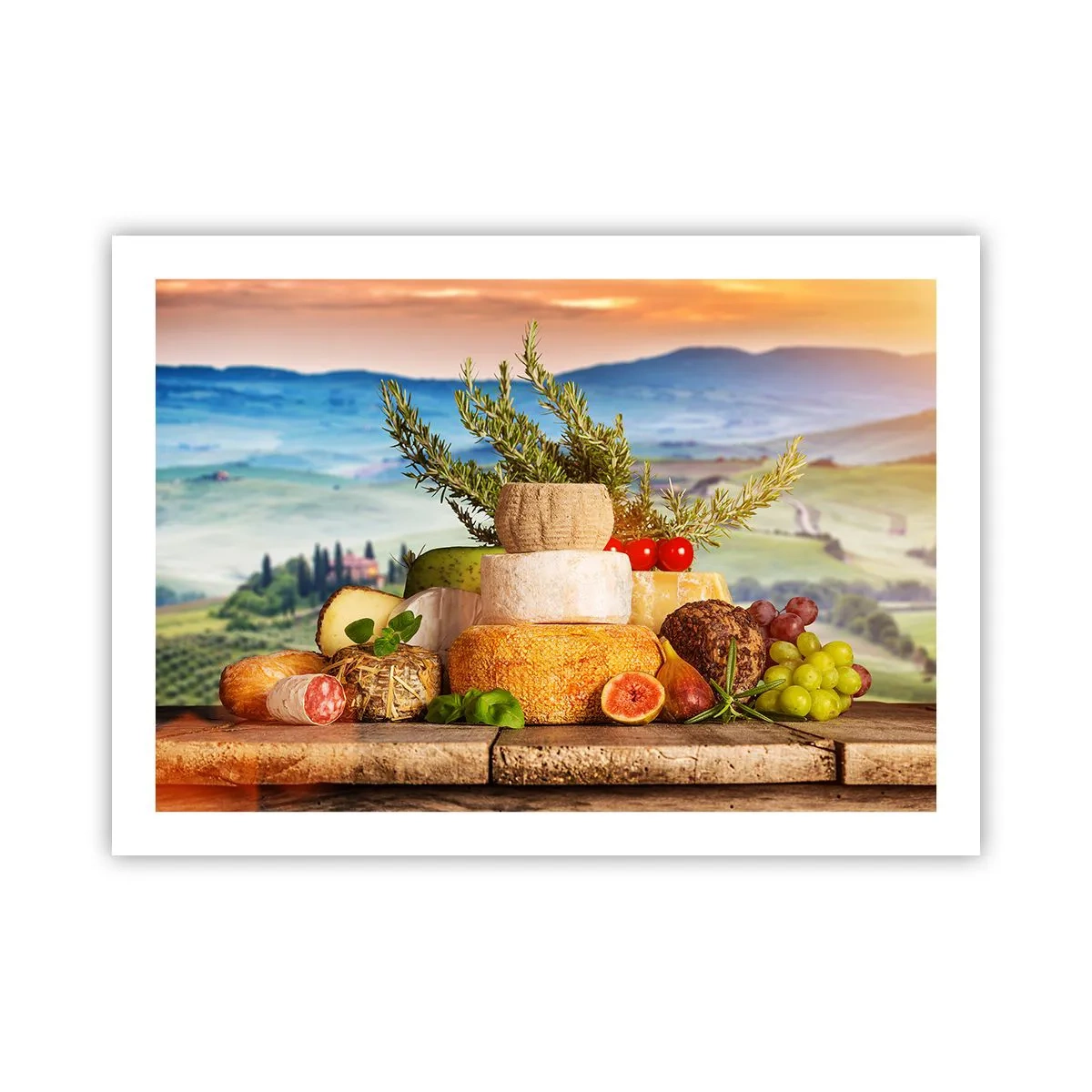 Plakát - Italská radost ze života - 70x50 cm