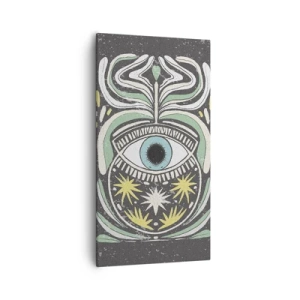 Obraz na plátně - Kmenové rituály - 55x100 cm