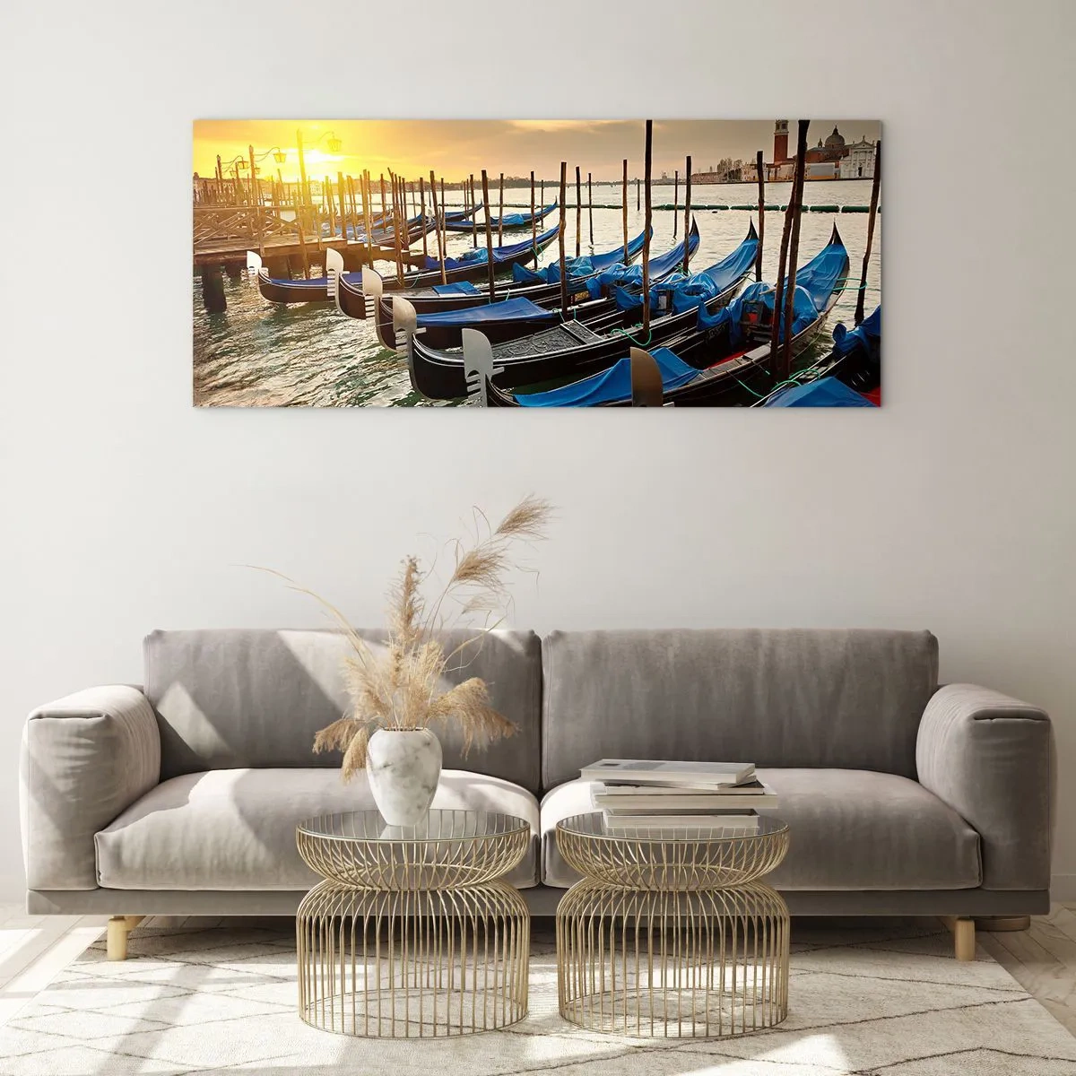 Obraz na skle - Než nastane zmatek - 140x50 cm