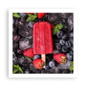 Plakát - Chuť horkého léta - 60x60 cm