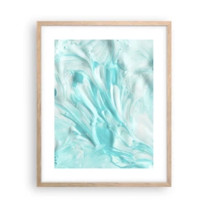 Plakát v rámu světlý dub - Navždy spolu - 40x50 cm