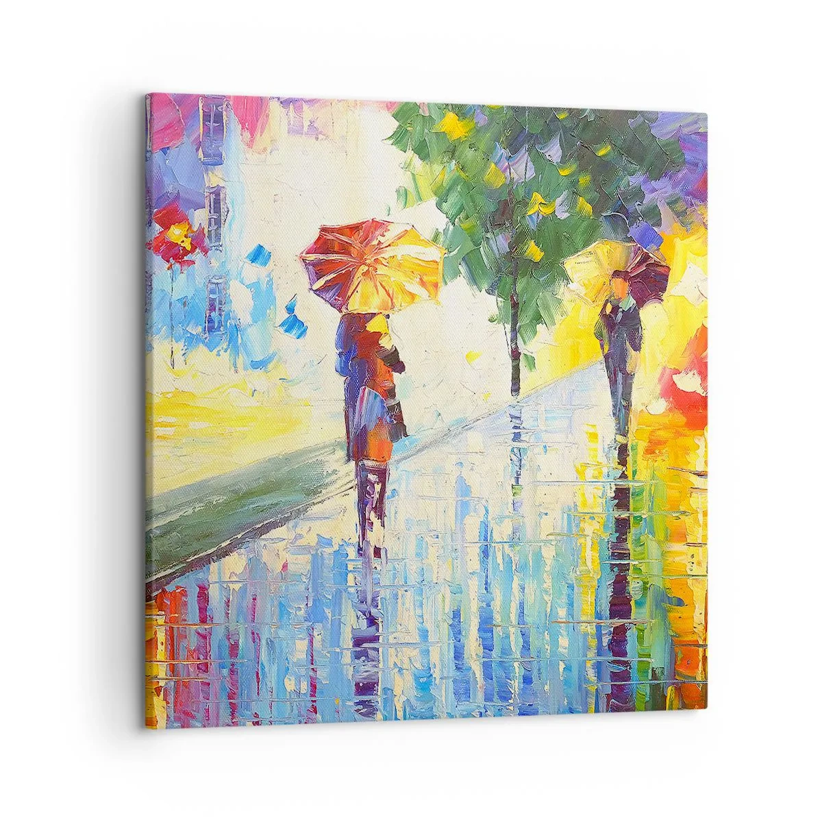 Obraz na plátně - A všechno je jasné - 50x50 cm