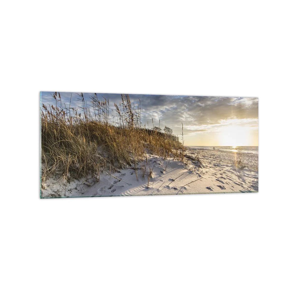 Obraz na skle - Pozvánka na procházku - 120x50 cm