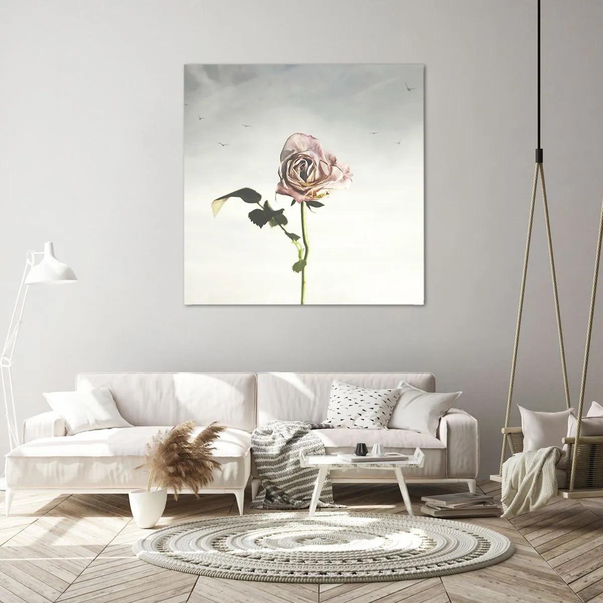 Obraz na plátně - Vítání jara - 70x70 cm