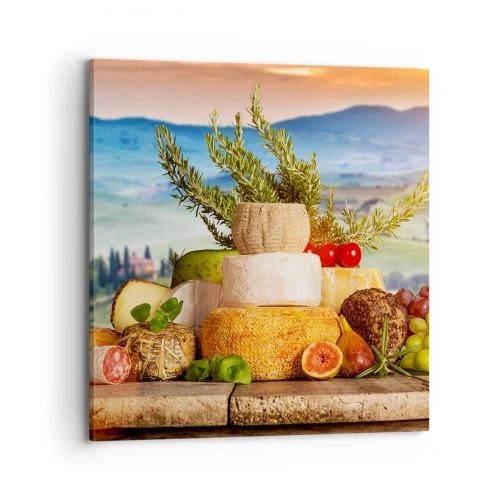 Obraz na plátně - Italská radost ze života - 70x70 cm