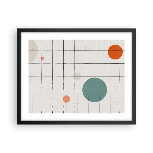 Plakát v černém rámu - V pasti. My nebo ony? - 50x40 cm