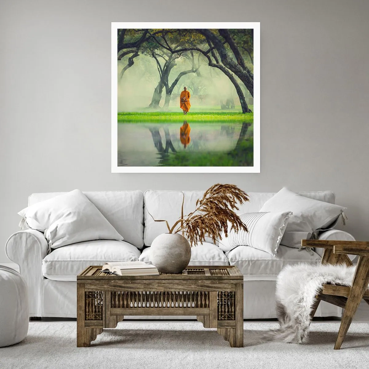 Plakát - Na cestě k osvícení - 40x40 cm