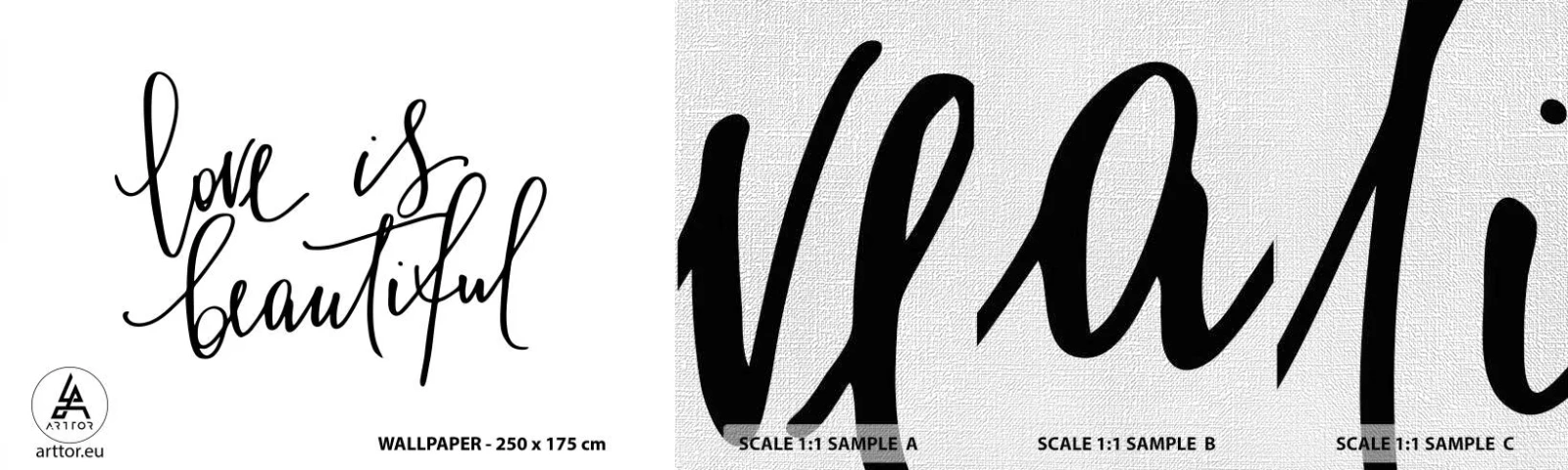 Vzor Fototapety Premium Canvas - Přečti a zopakuj - Typografie, Afirmace, Maxim - 100x30 cm