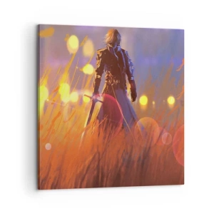 Obraz na plátně - Bludný rytíř - 60x60 cm