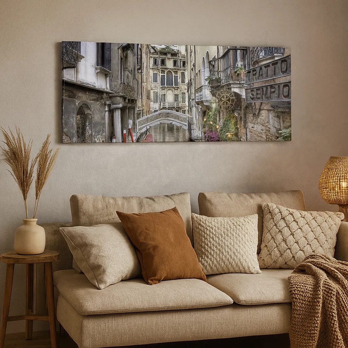 Obraz na plátně - Od staletí v tichém zamyšlení - 30x30 cm