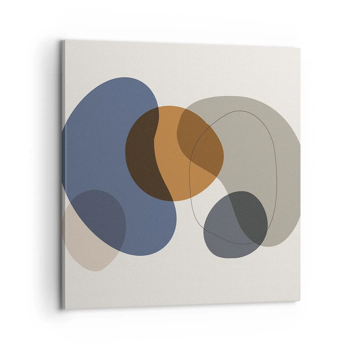 Obraz na plátně - Kapky barev - 60x60 cm