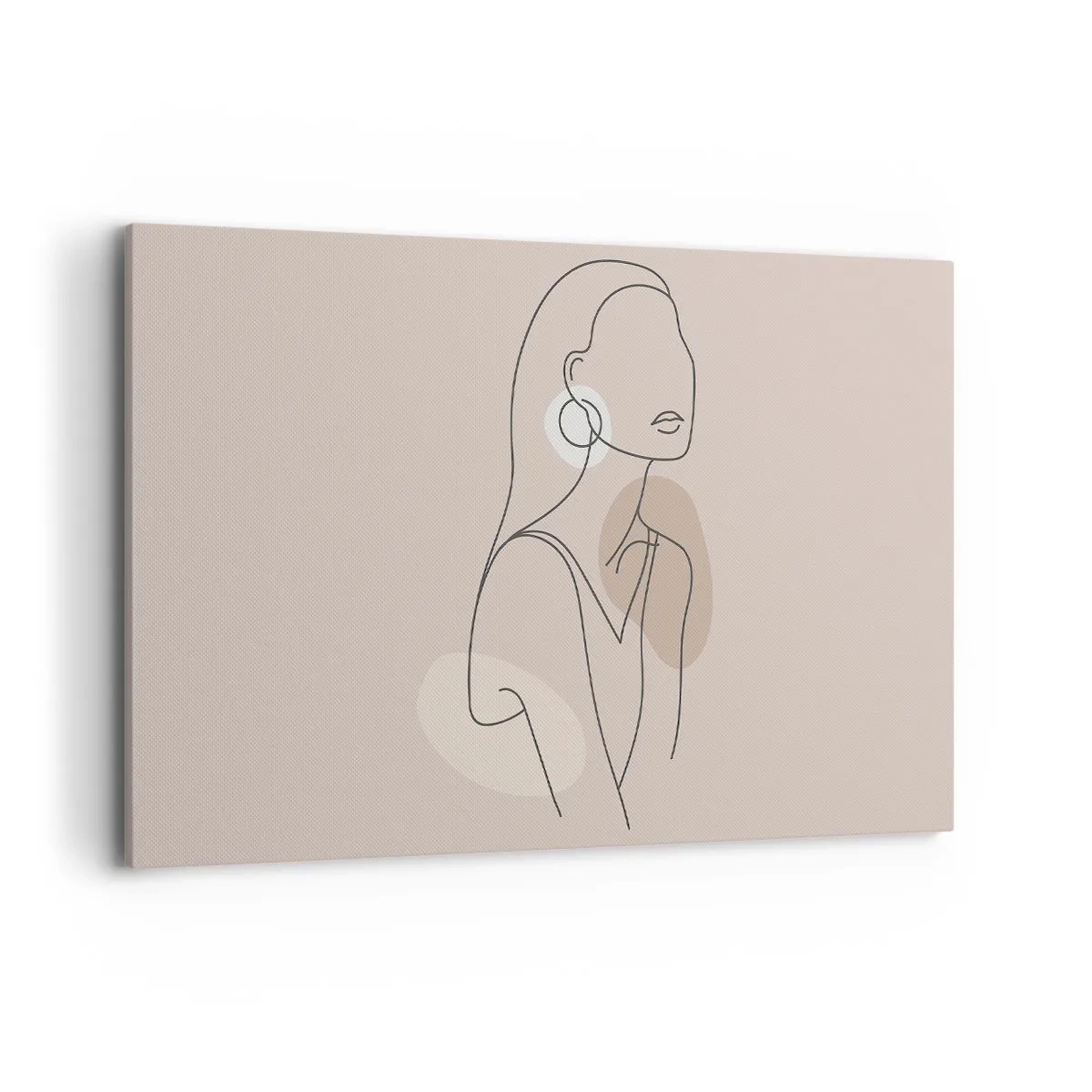 Obraz na plátně - Dívčí ikona - 120x80 cm