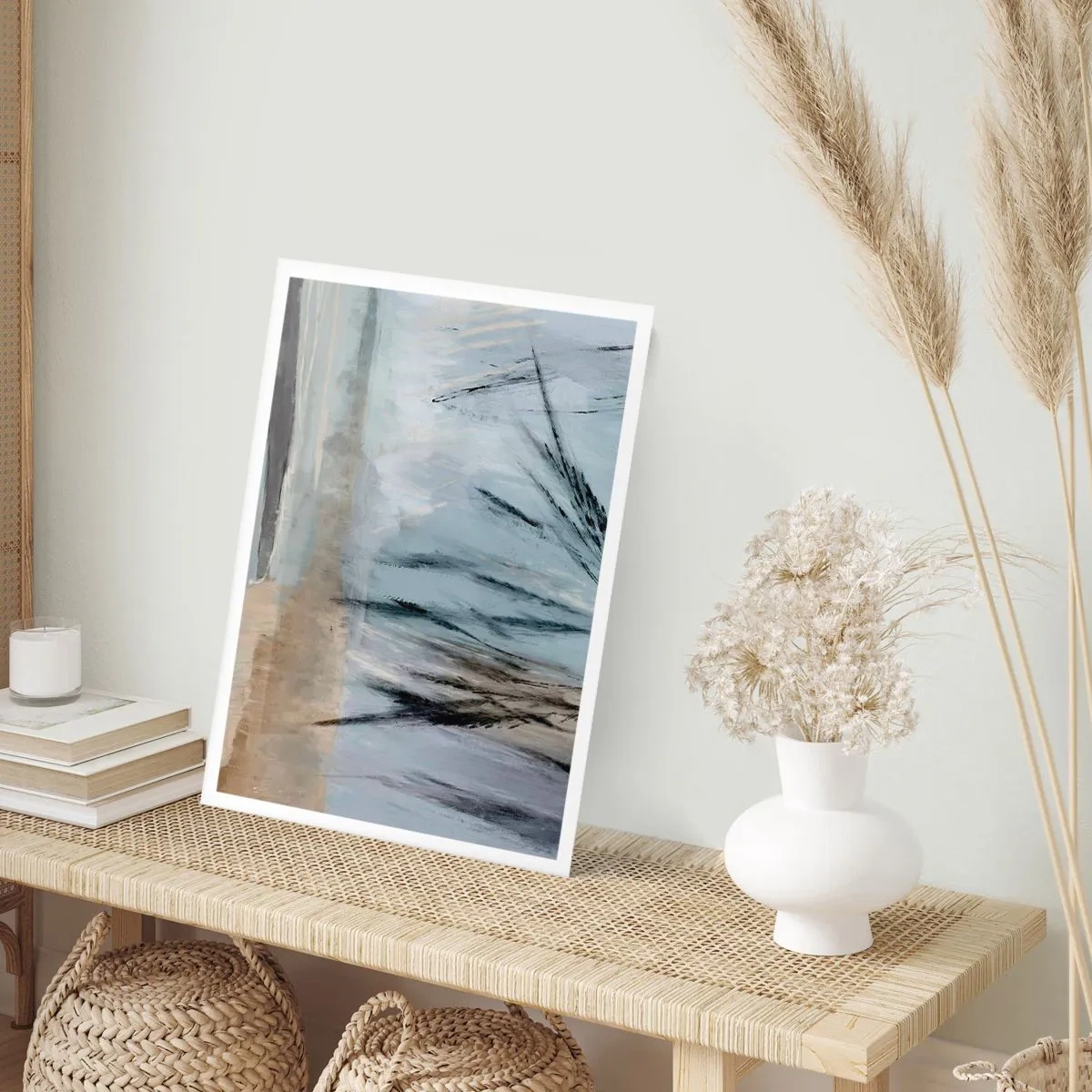 Plakát - Zimní pole - 70x100 cm