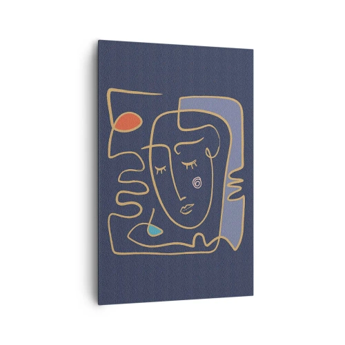 Obraz na plátně - V zádumčivosti - 80x120 cm