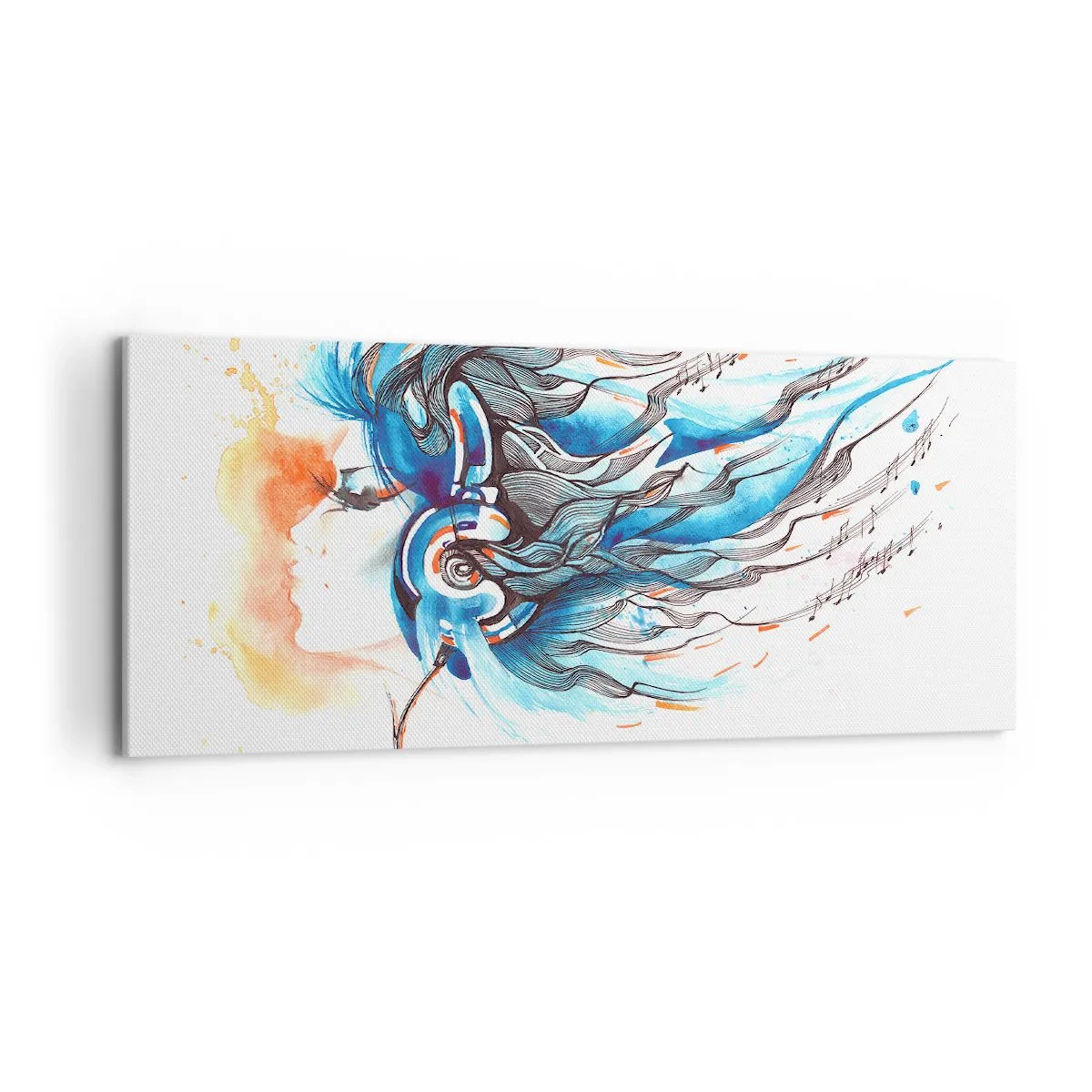 Obraz na plátně - Ať hraje hudba - 120x50 cm