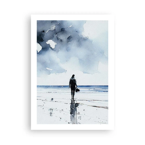 Plakát - Rozhovor s mořem - 50x70 cm