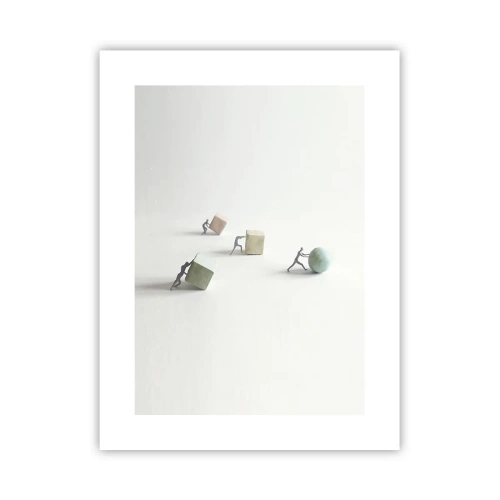 Plakát - Život samotný - 30x40 cm