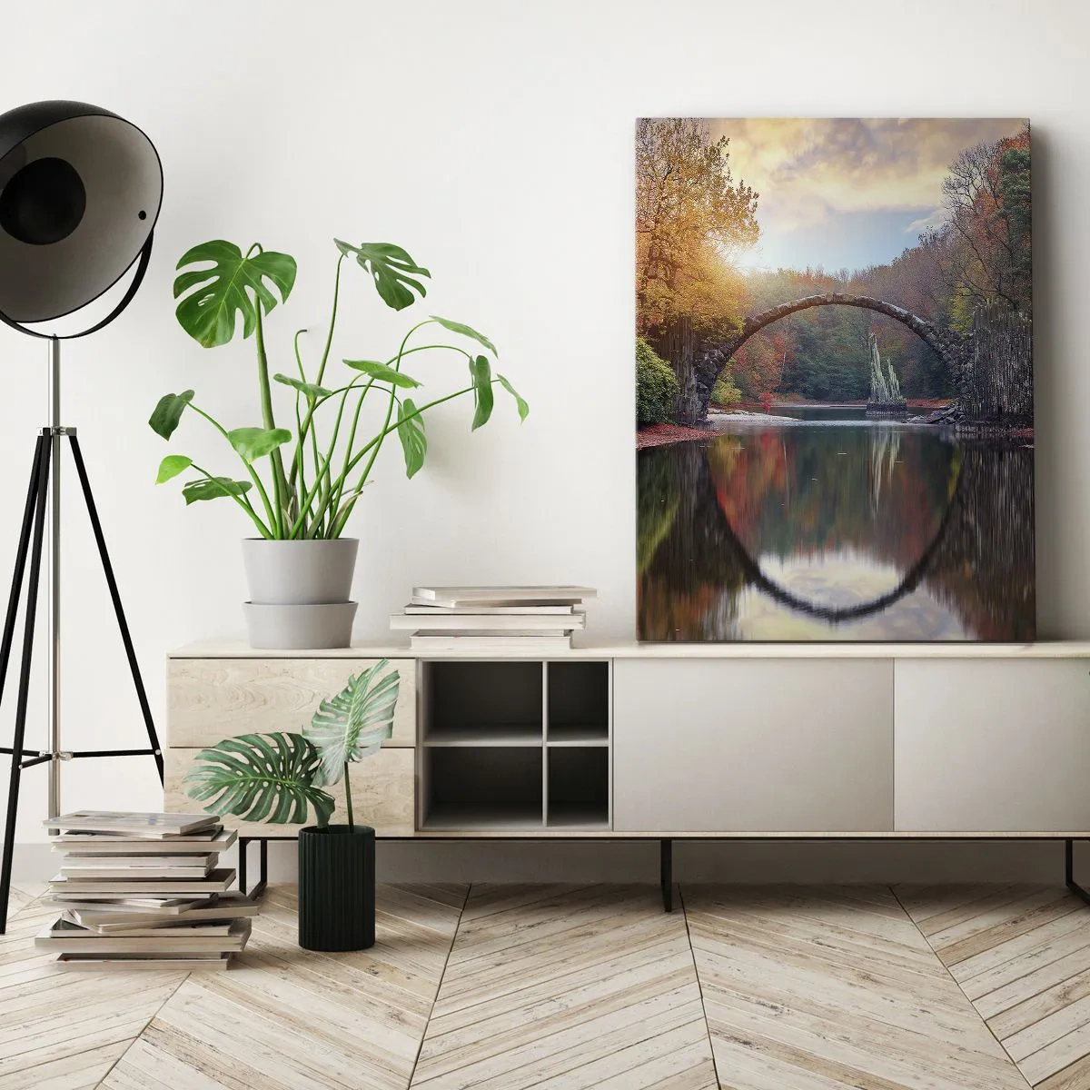 Obraz na plátně - Za zrcadlem - 50x70 cm