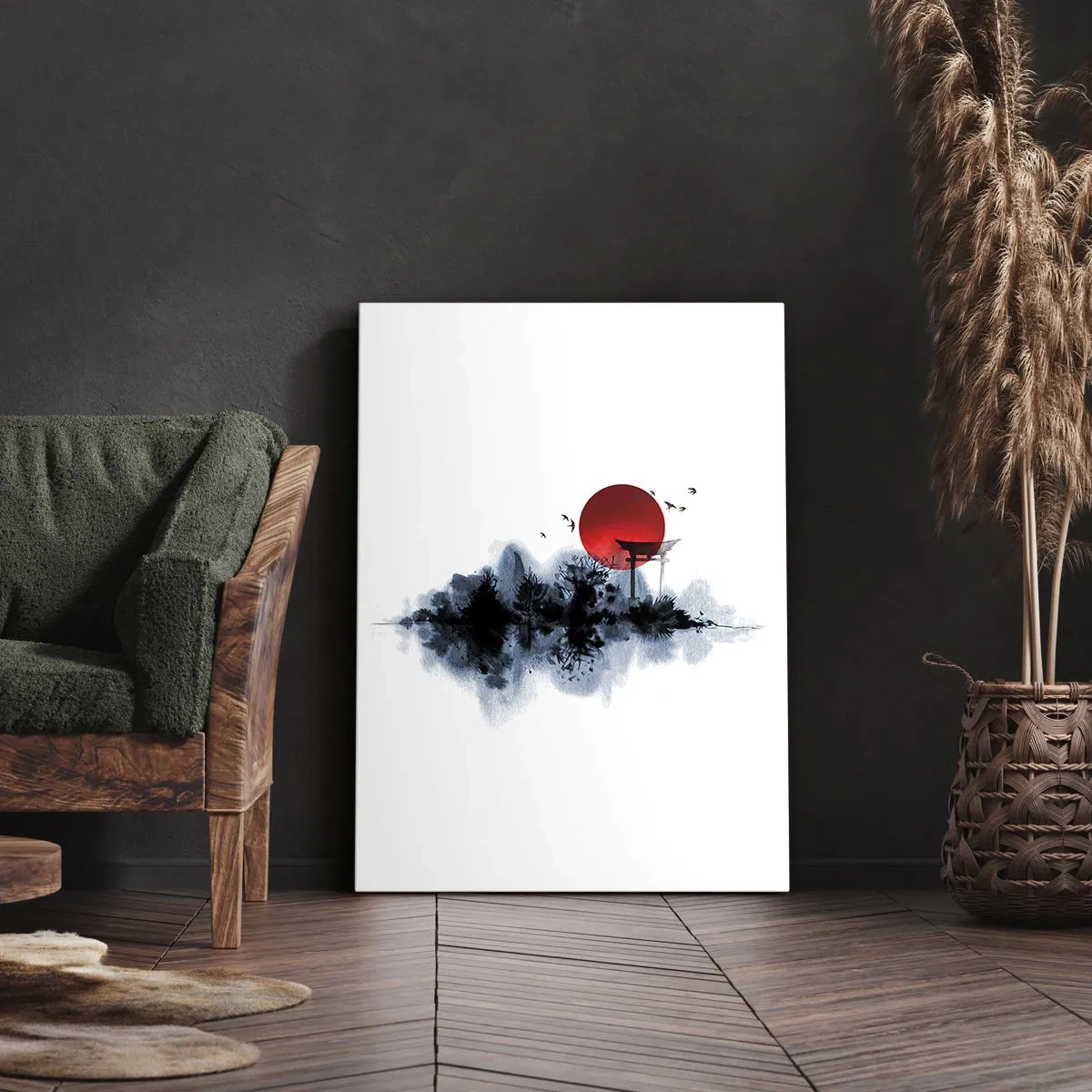 Obraz na plátně - Japonský pohled - 70x100 cm