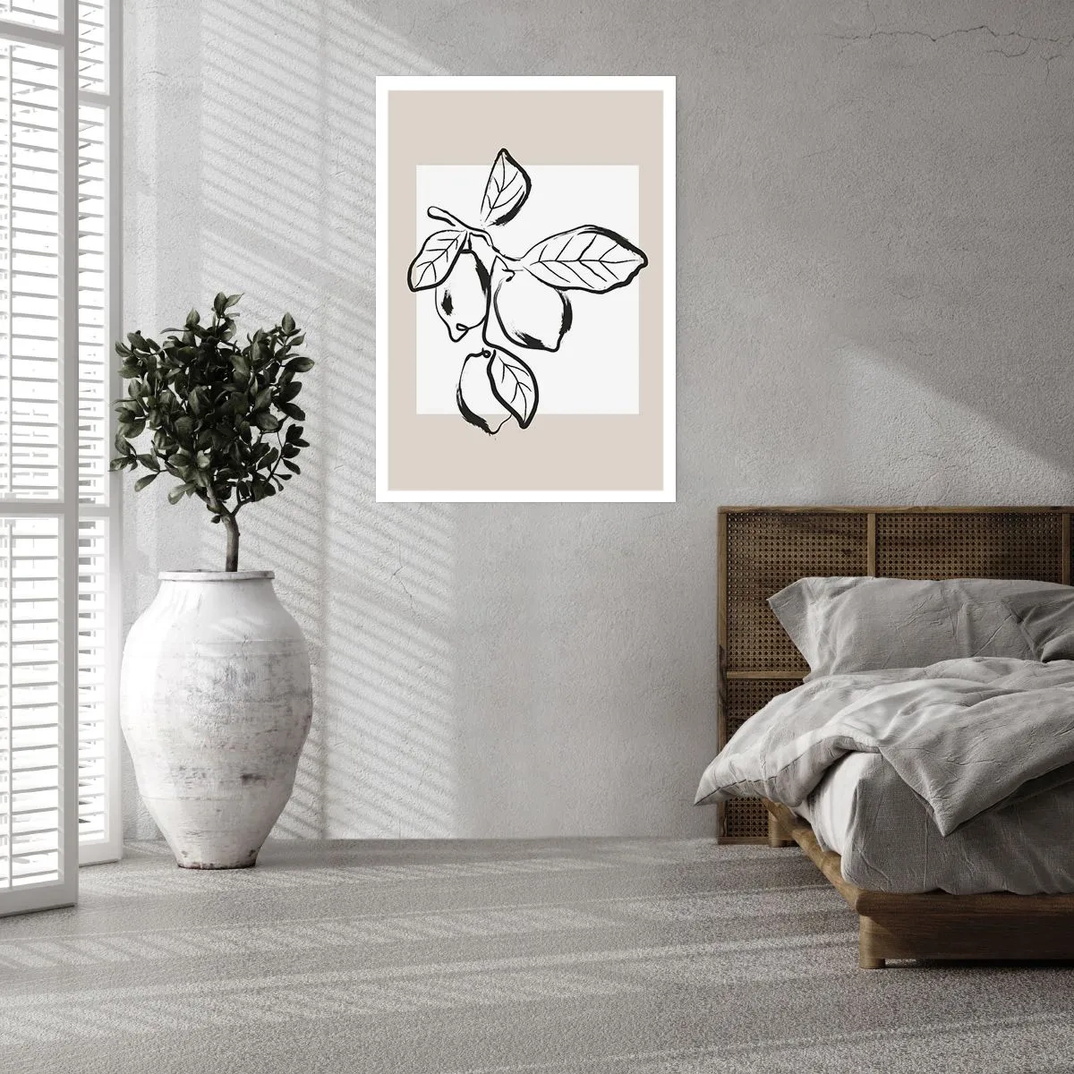 Plakát - Kde citron dozrává… - 30x40 cm