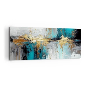 Obraz na plátně - Všechno plyne - 120x50 cm