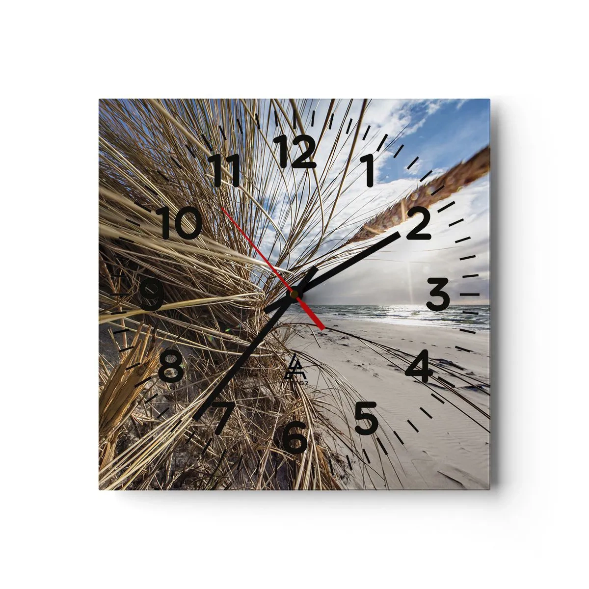 Nástěnné hodiny - Setkání živlů - 40x40 cm