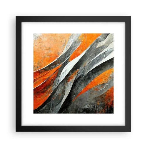 Plakát v černém rámu - Žár a chlad - 30x30 cm