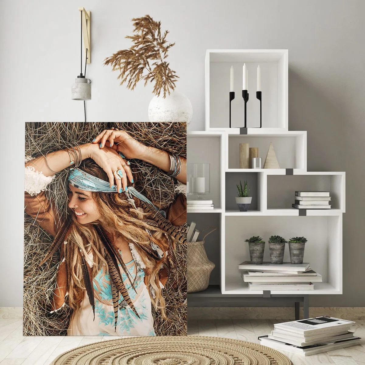 Obraz na skle - Na cestě do léta lásky - 70x100 cm